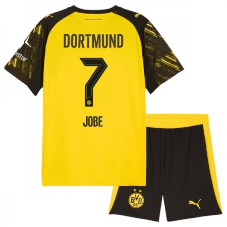 Borussia Dortmund Jobe 7 Børn Hjemme 2025-26 - Fodboldtrøjer (S/S)